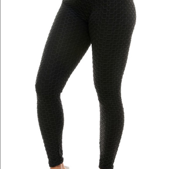 Textured Pattern Leggings - Picture 5 of 5